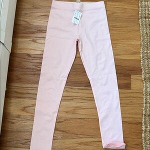 Jcrew- Crewcuts Light Pink Kids Leggings